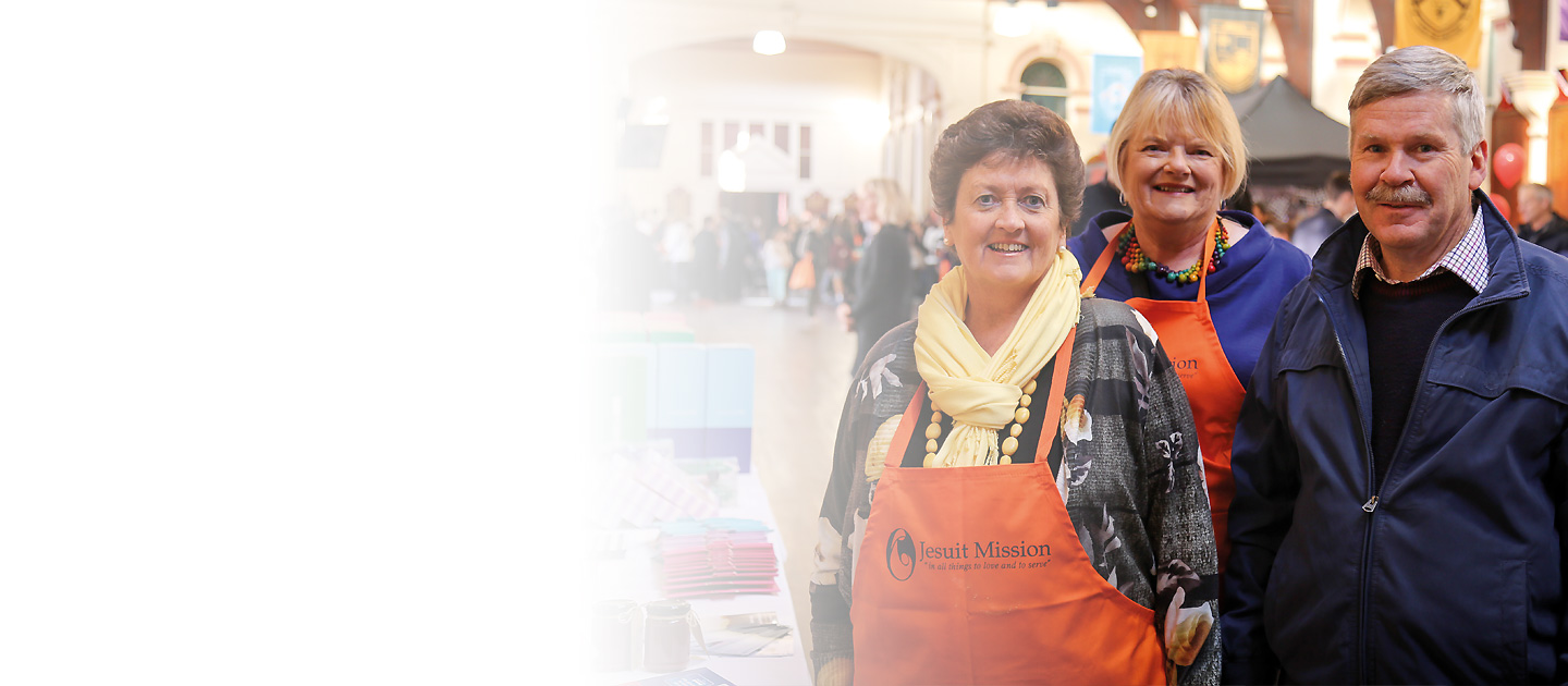 Volunteers at the Maytime Fair