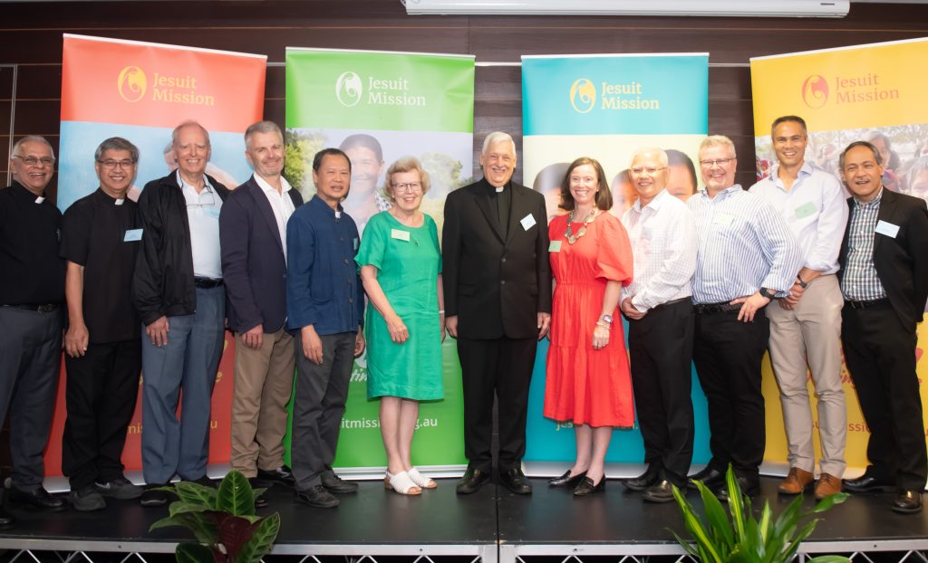 Jesuit Mission CEO and Board members, Father General Sosa, and visiting Jesuits