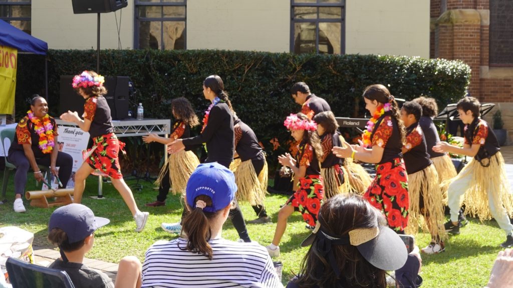 Students from Jarjum College redfern dancing