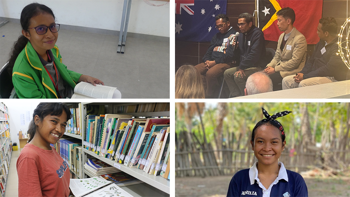 Young people from timor-Leste who have taken part in our programs