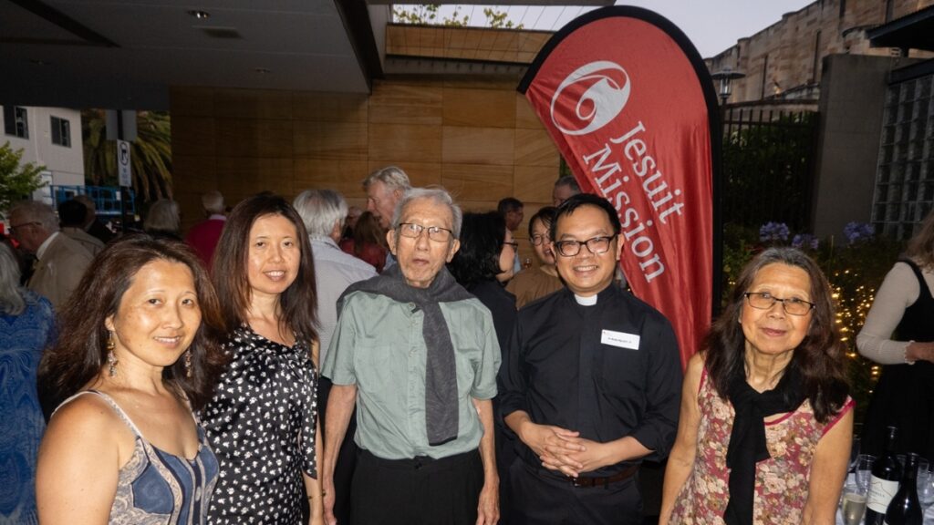 Supporters enjoy time at the party